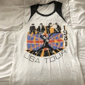 Junkfood The Kinks Cut Off Tshirt